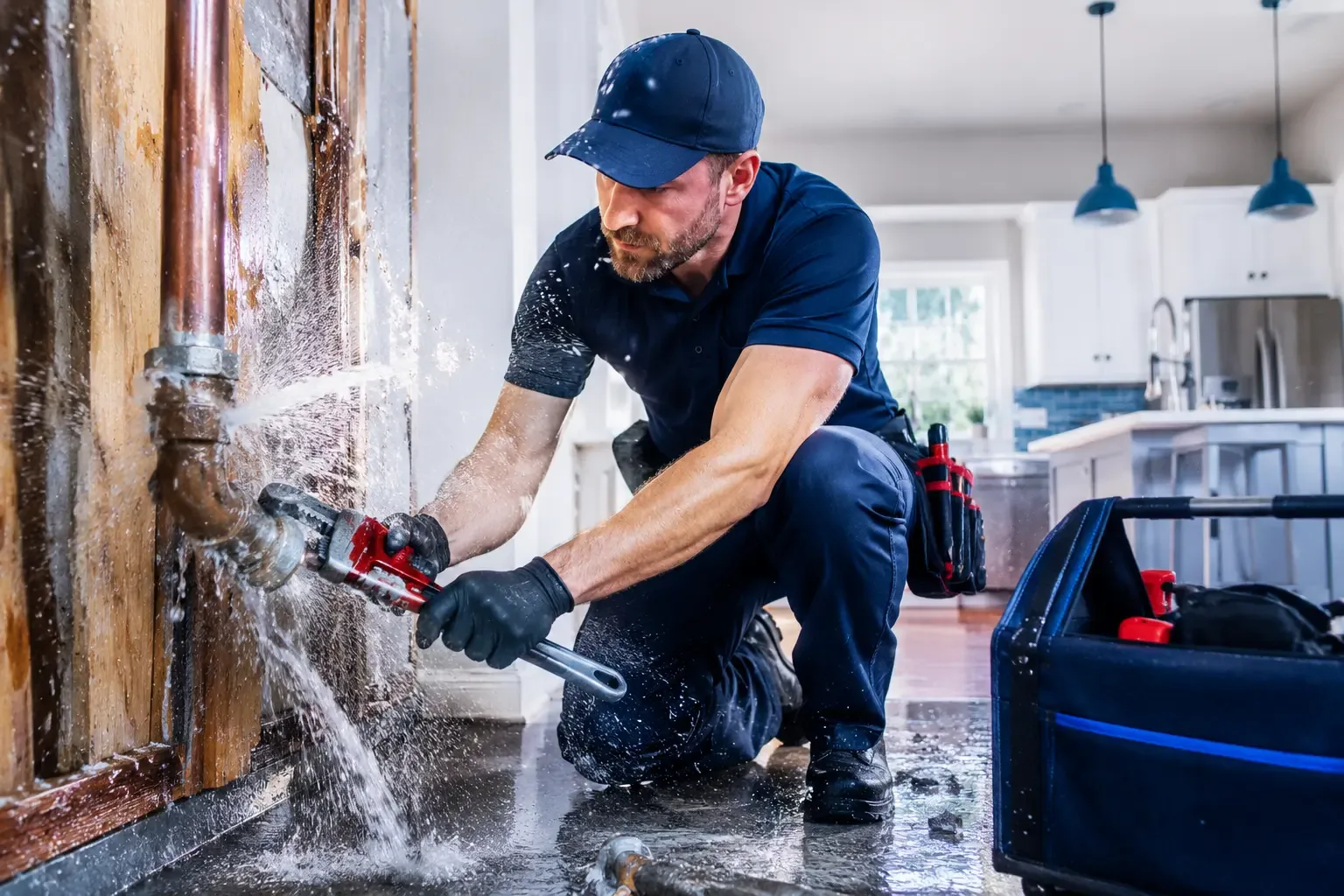 Local emergency pipe repair professionals in New Century, KS